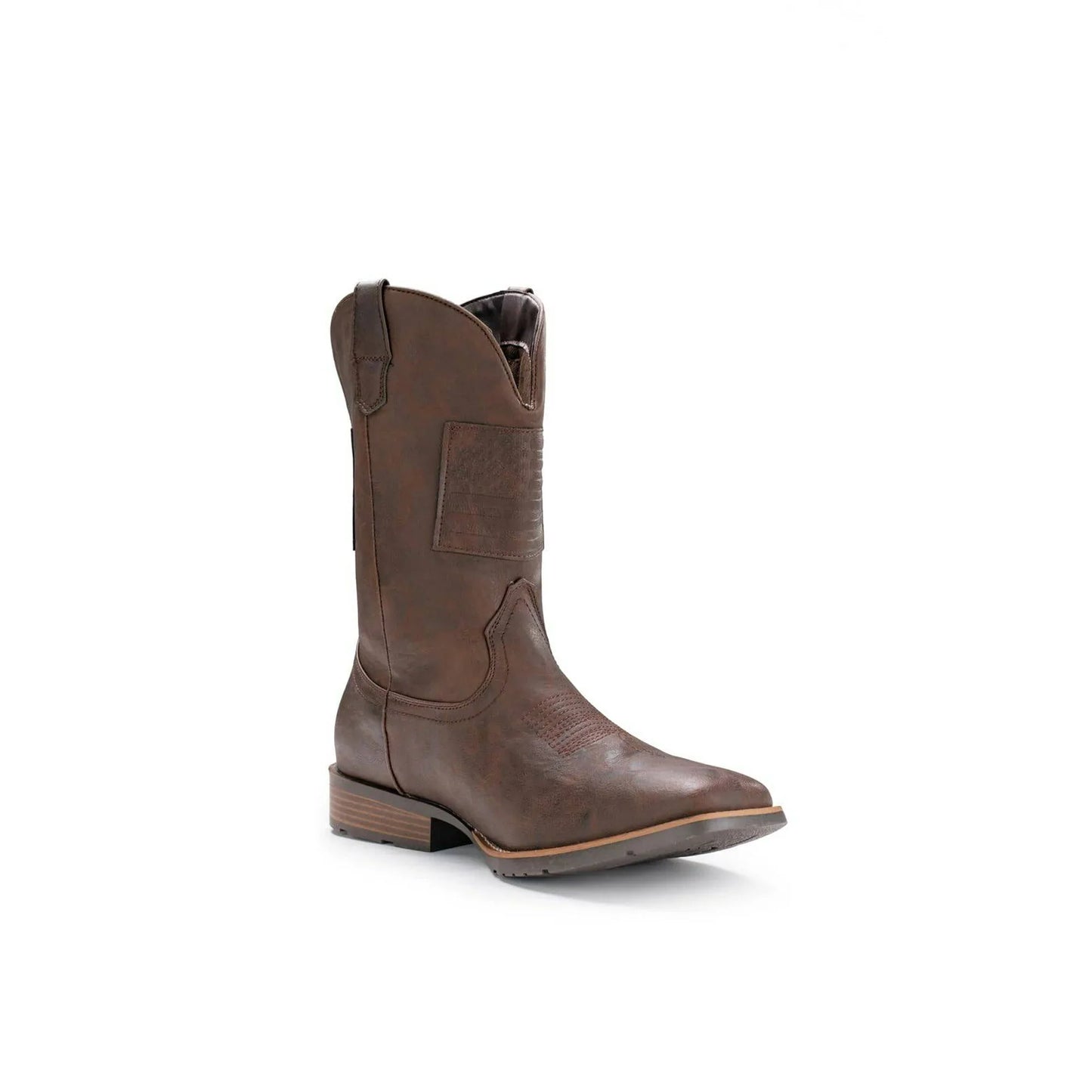 IUV Western Square Toe Cowboy Boots for Men Western , Sizes 7-14