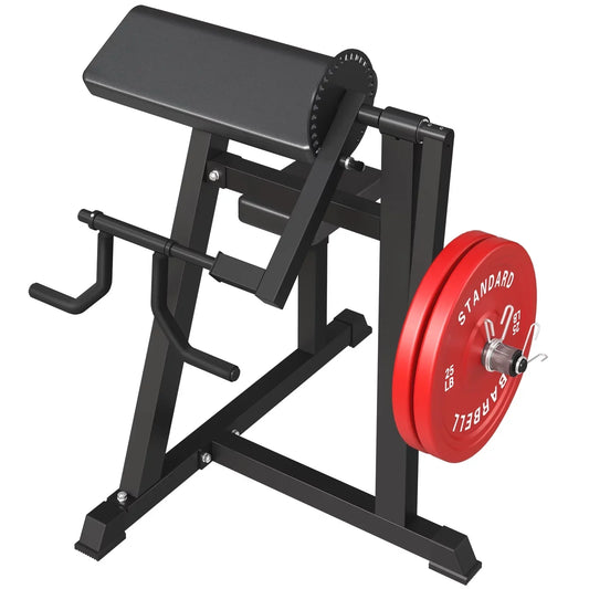 Syedee Bicep Curl and Tricep Press Extension Machine , Adjustable Seat, 2 in 1 preacher curl machine with Isolation Training for Home Gym Workout Station