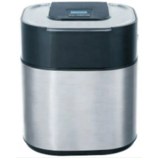 VAVSEA Ice Cream Maker, Ice Cream and Frozen Yogurt Machine, Double-Insulated Freezer Bowl，LED display with time
