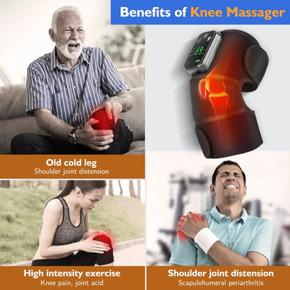 3 IN 1 Heated Vibration Shoulder Brace Support,Heating Vibration Massage Protector Shoulder Strap,Shoulder Massager,Relieve Shoulder Muscle Pain Gift