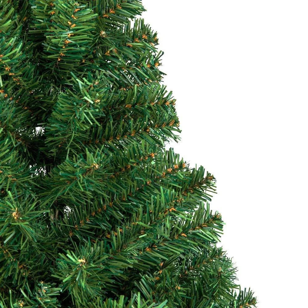 Ktaxon 7ft Artificial Christmas Pine Tree with 1100 Tips, Xmas Indoor Decoration Full Tree with Solid Metal Legs