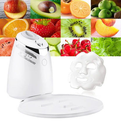 Facial Mask Machine Diy Face Mask Machine, Natural Fruit Vegetable Mask Maker for Skin Care, SPA Facial Skin Care, Face Mask Maker Machine Kit With Collagen Pills, Easy to Use and Clean