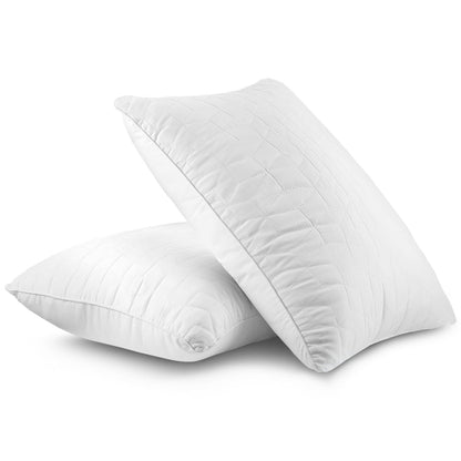 Bed Pillows for Sleeping Queen Size Set of 2 Cooling Pillows Hotel Quality