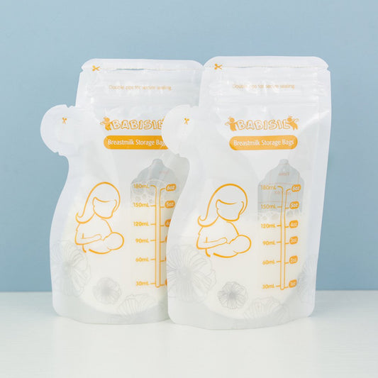 Portable Anti-Back Flow, 4 Modes & 9 Levels, LED Display, 10 Milk Storage Bags for Travel & Home
