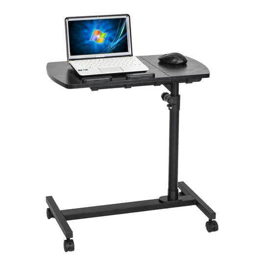 Ktaxon Laptop Desk Angle Height Adjustable Rolling Notebook Sofa Bed Tray Table Stand