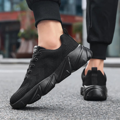 LASUDRAA Men's Shoes Running Casual Breathable Walking Lightweight Athletic Sneakers Outdoor Shoes