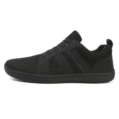 LASUDRAA Men's Shoes Comfortable Walking Barefoot Minimalist Zero Drop Wide Width Fashion Sneaker
