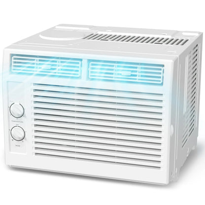Havato 5,000 BTU 115V U Shaped Window Air Conditioner, for Small Room AC Unit air conditioner Easy Installation, Cools up to 150 Sq. Ft